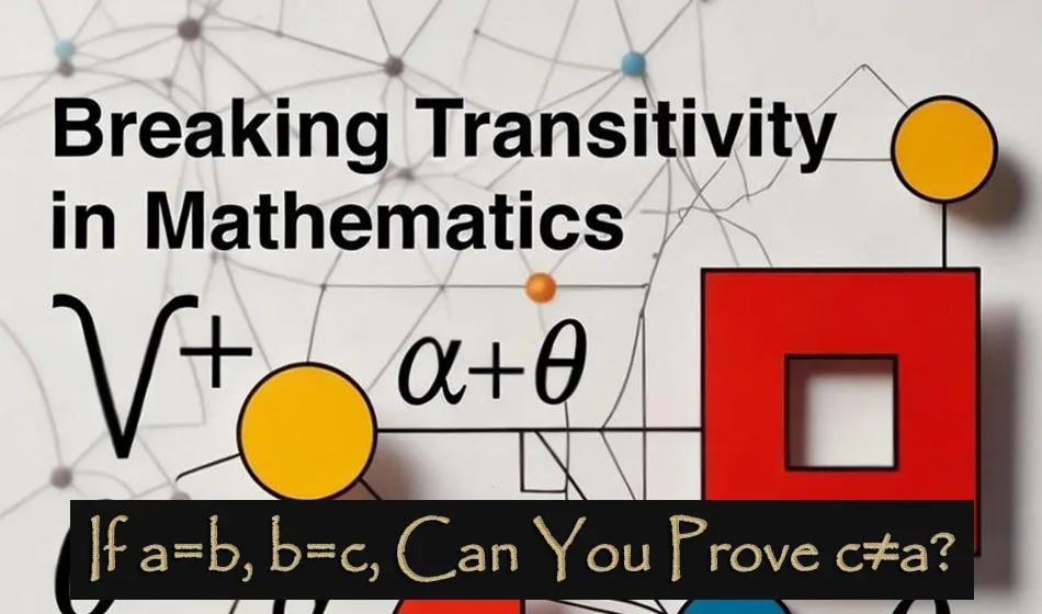 Breaking Transitivity in Mathematics