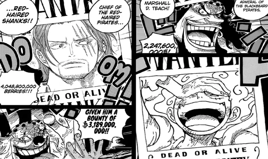 One Piece four emperors bounty